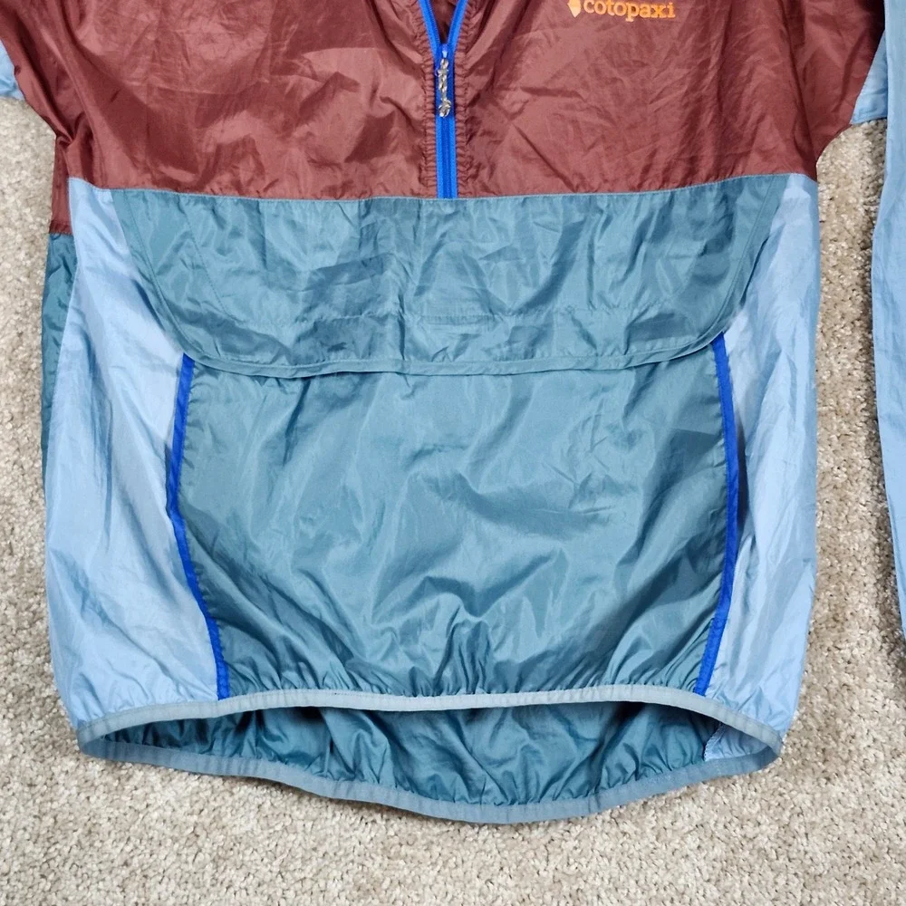 Cotopaxi Teca Windbreaker Jacket Womens M Hooded Colorblock Lightweight Pullover - Picture 4 of 8